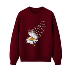 TIKOLAA daisy butterfly print