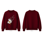 TIKOLAA daisy butterfly print